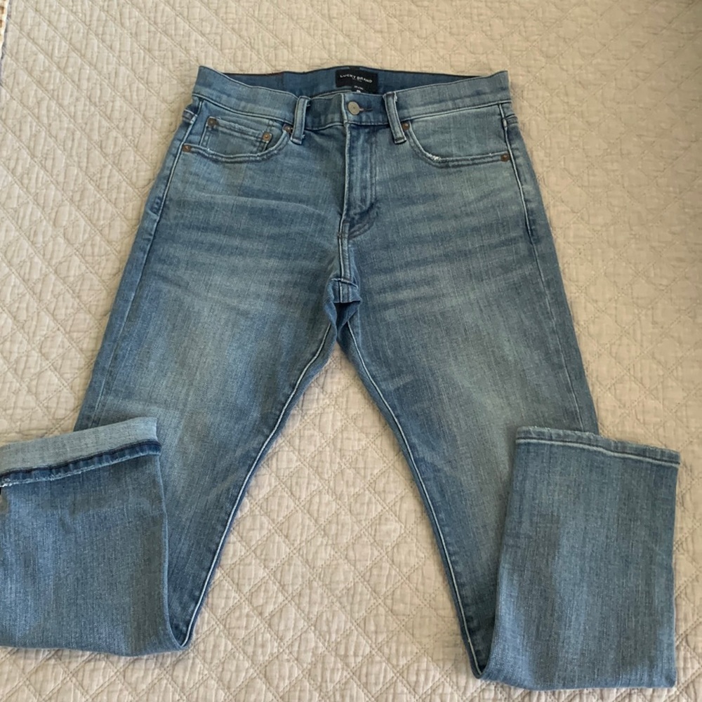 NEW W/O Tags - Lucky Brand Jeans, light wash, Premium material, Size 29x30
